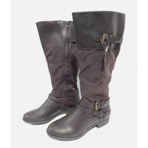 STYLE & CO ASHLIE CHOCOLATE WOMEN BOOTS SIZE 5